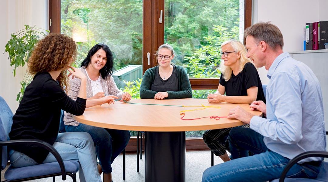 Angehörigenschulung bei Demenzkursen in der Caspar Heinrich Klinik