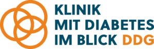 DDG Logo Klinik mit Diabetes im Blick